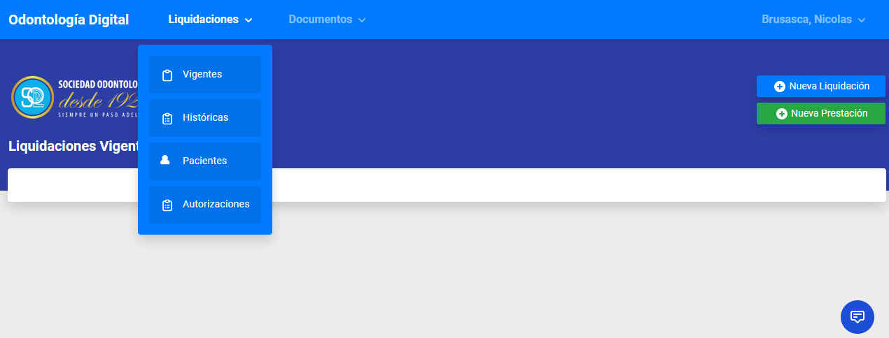 Resumen de liquidacion